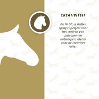 Excellent Horse Hi Gloss Glitter Spray Gold 250 ml - thumbnail