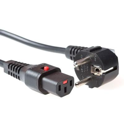 Aansluitkabel Schuko stekker en IEC C13 contrastekker 2M