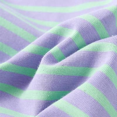 Kindershirt gestreept 128 felmintkleurig Kindershirt gestreept 128 felmintkleurig