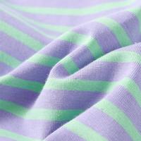 Kindershirt gestreept 92 felmintkleurig - thumbnail