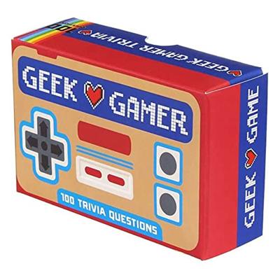 Gift Republic Geek Gamer Trivia - Cadeau Republiek Geek Gamer Trivia