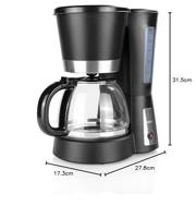 Tristar CM-1236 Koffiezetapparaat Zwart, Zilver Capaciteit koppen: 10 Warmhoudfunctie - thumbnail
