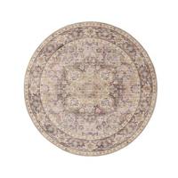 Heritaged Rond Vintage buitenkleed - Valenca Fino paars|roze - 230 cm - thumbnail