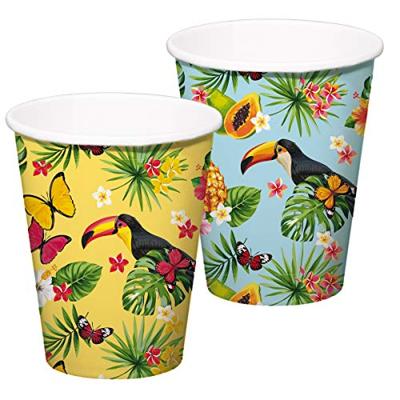 bekers toekan 350 ml karton blauw/geel 8 stuks bekers toekan 350 ml karton blauw/geel 8 stuks