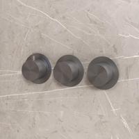 Thermostatische Inbouwkraan Best Design High End Gun Metal - thumbnail