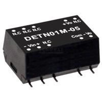 MEAN WELL DETN01M-05 DC/DC-convertermodule 100 mA 1 W Aantal uitgangen: 2 x Inhoud 1 stuk(s) - thumbnail