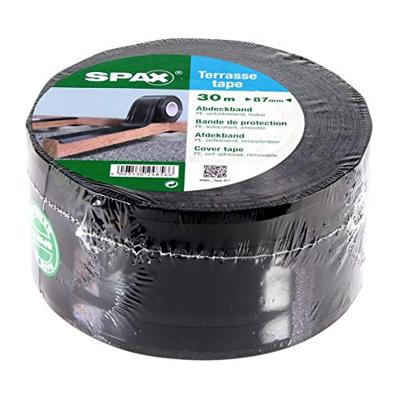 SPAX 4000009186419 Plakband Zwart (l x b) 30 m x 87 mm 1 stuk(s)