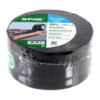 SPAX 4000009186419 Plakband Zwart (l x b) 30 m x 87 mm 1 stuk(s) - thumbnail