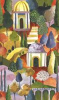 Novamur Leyla Fotobehang abstracte huizen en bomen - 81664 - thumbnail