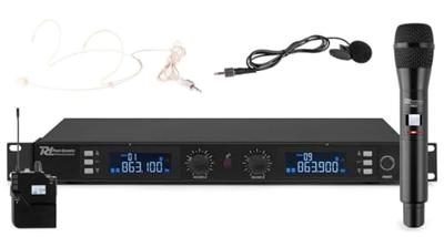 Power Dynamics PD632C dubbele draadloze microfoon combinatieset - thumbnail