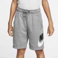 Nike sweatshort grijs melange/zwart/wit - thumbnail