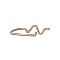 ferm LIVING Curvature Toiletrolhouder Goud - thumbnail