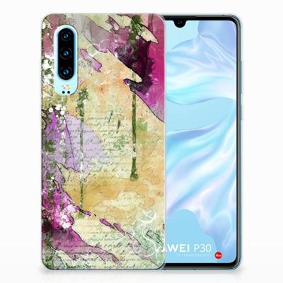Smartphone hoesje Huawei P30 Letter Painting Smartphone hoesje Huawei P30 Letter Painting