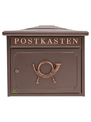 Burg Wächter 12830 SYLT 1883 K Brievenbus Plaatstaal Koper (metallic) Sleutelslot