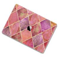 Lunso MacBook Pro 16 inch (2019) cover hoes - case - Diamond Rose - thumbnail