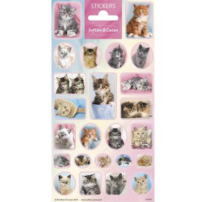 Stickers Softies and Cuties Schattige Katjes