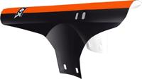 Velox voorspatbord mtb zwart/oranje - thumbnail