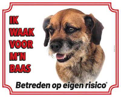 Border Terrier Waakbord
