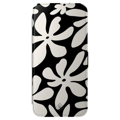 Samsung Galaxy A57 flipcase - Noir bloom