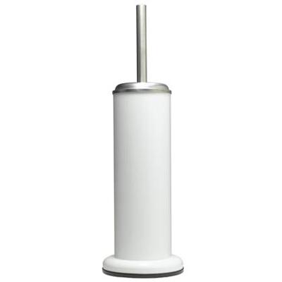 Toiletborstelhouder Acero 12 x 40,5 cm Roestvast Staal Wit