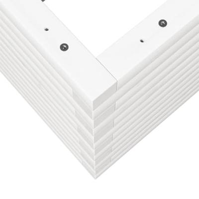 VidaXL Plantenbak 70x40x46 cm massief grenenhout wit VidaXL Plantenbak 70x40x46 cm massief grenenhout wit