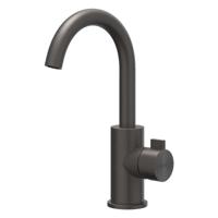 Wastafelkraan IVY Tribe Draaibare Uitloop Coldstart RVS316 Geborsteld Carbon Black PVD - thumbnail