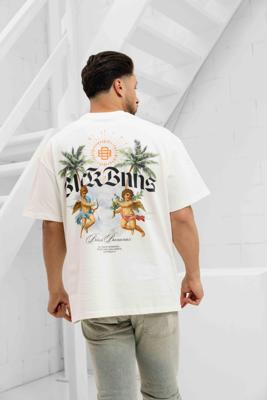 Black Bananas Heaven T-Shirt Heren Wit - Maat L - Kleur: Wit | Soccerfanshop