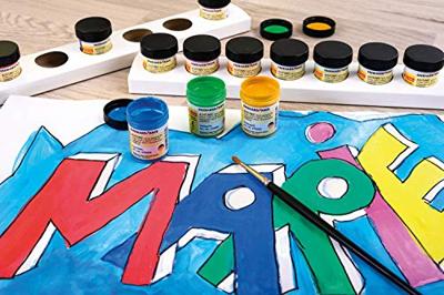 Eberhard Faber EF-575613 Verfset 13 Potjes Kant En Klaar