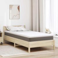 VidaXL Matrastopper wit 90 x 200 cm jacquard stof - thumbnail