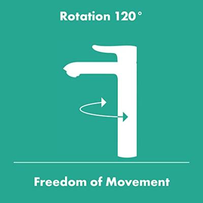 Hansgrohe Tecturis E ééngreeps wastafelkraan 210 Fine CoolStart met draaibare uitloop en PushOpen afvoerplug, mat zwart