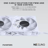 Phanteks PH-F120M25_G2_DWT01_3P PC-ventilator (b x h x d) 120 x 25 x 120 mm - thumbnail