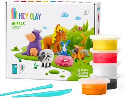 Klei Hey Clay dieren set à 15 delen