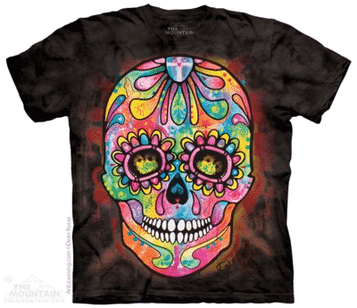 T-Shirt Mountain Artwear Day of the Dead XL