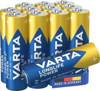 Varta batterij Longlife Power AA, blister van 8 + 4 - thumbnail