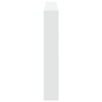 Hoofdbordkast met LED-verlichting 160x17x102 cm wit - thumbnail