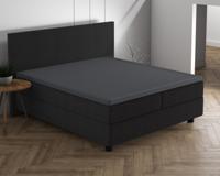 Dreamhouse Dubbel Jersey 220 gr. Topper Hoeslaken Antraciet 80/90 X 200/220 - thumbnail