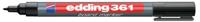 Whiteboardmarker edding 361 rond 1mm zwart - thumbnail