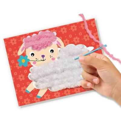 Ses Fluffy dieren borduren - thumbnail