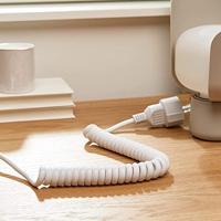 AS Schwabe 70426 Stroom Verlengkabel Wit 4 m H05VV-F 3G 1,5 mm² Spiraalkabel - thumbnail