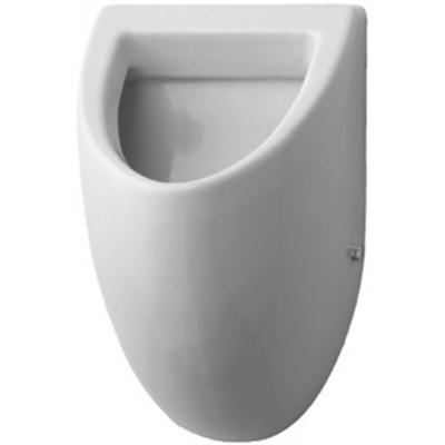 Duravit Universeel Fizz Urinoir 30.5x28.5x50 cm Achter Inlaat Glanzend Keramiek Wit