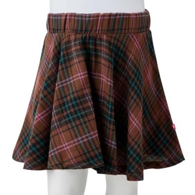 VidaXL Kinderrok 104 cognackleurig