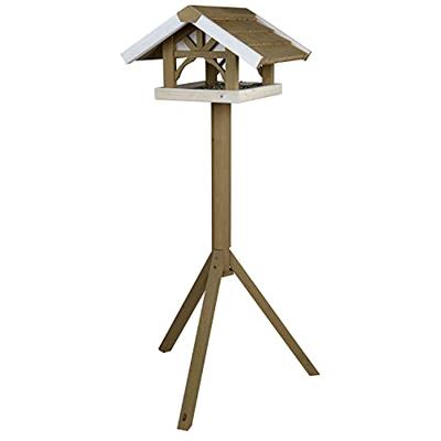 TRIXIE NATURE VOGELHUIS OPSTANDAARD GRIJS / WIT 125X45X28 CM TRIXIE NATURE VOGELHUIS OPSTANDAARD GRIJS / WIT 125X45X28 CM