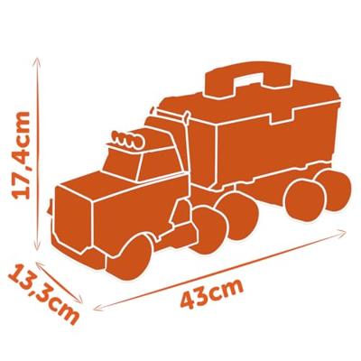 SMOBY - Black+Decker - DIY vrachtwagen + schroevendraaier - vanaf 3 jaar