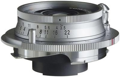 Voigtländer Color-Skopar 35mm F/3.5 Leica M mount zilver