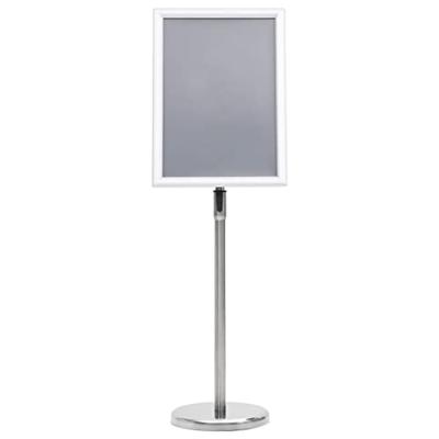 Posterstandaard A3 aluminiumlegering zilverkleurig