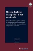 Uitzonderlijke excepties in het strafrecht - S.R. Bakker - ebook - thumbnail
