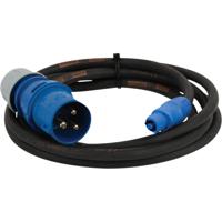 Showtec Stroomkabel Powercon naar CEE 16A 3p 3m - thumbnail