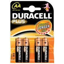 8 x Duracell AA-Plus alkaline (2 blisterverpakkingen met elk 4 batterijen), 8 AA-batterijen