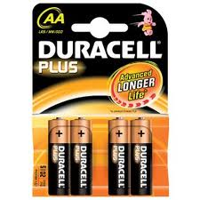 8 x Duracell AA-Plus alkaline (2 blisterverpakkingen met elk 4 batterijen), 8 AA-batterijen - thumbnail
