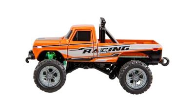 Amewi Oranje Brushed 1:64 RC auto Elektro Monstertruck Achterwielaandrijving RTR 2,4 GHz Met lichteffect, Incl. accu en laadkabel Amewi Oranje Brushed 1:64 RC auto Elektro Monstertruck Achterwielaandrijving RTR 2,4 GHz Met lichteffect, Incl. accu en laadkabel